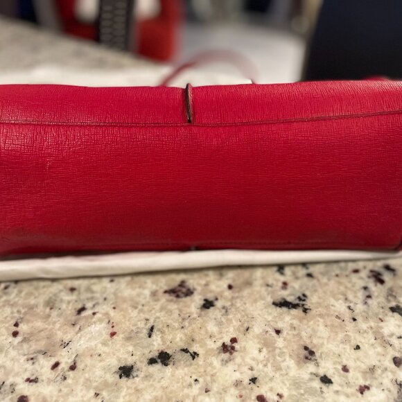 Authentic Coach Madison Cherry/ Red Satchel/Shoulder Bag - Picture 2 of 14